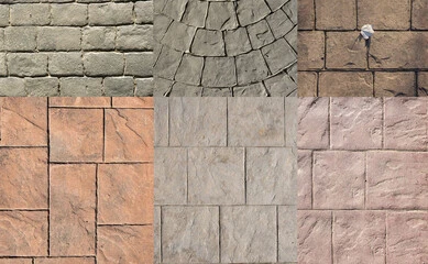 Beautiful stamped concrete patio design